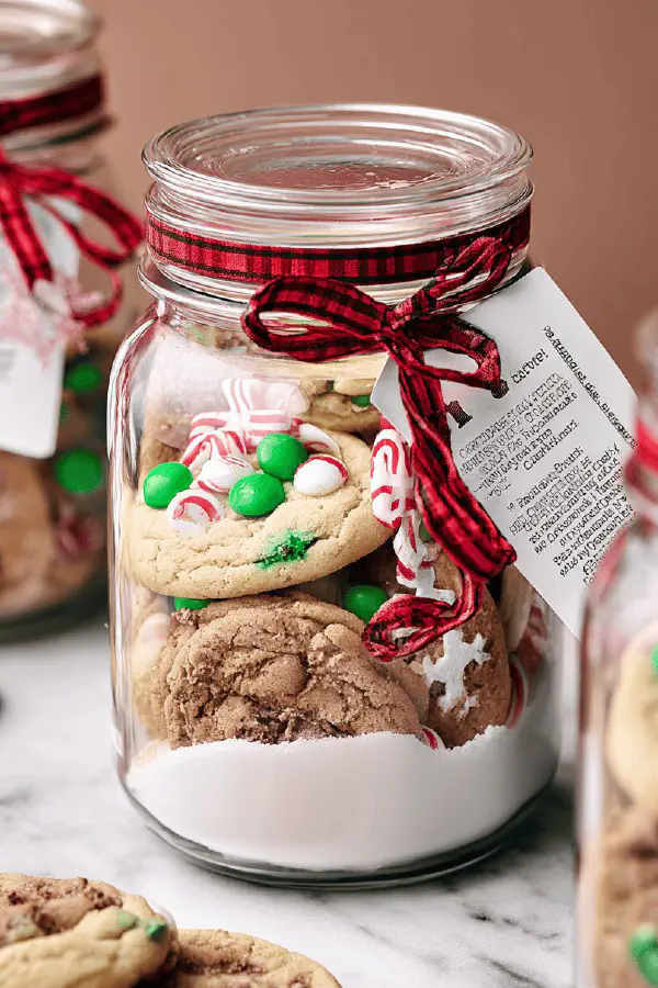 Holiday Cookie Mix Jar