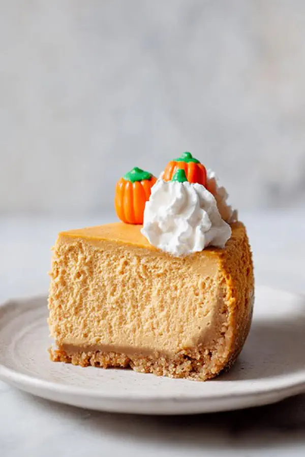 Instant Pot Spiced Pumpkin Cheesecake