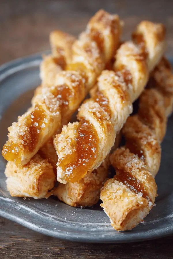 Jam-Swirled Puff Pastry