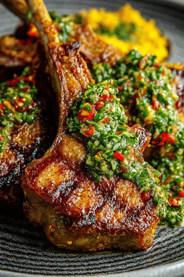 Lamb Chops with Mint Gremolata