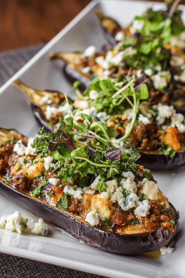 Lamb-Stuffed Eggplants Twist