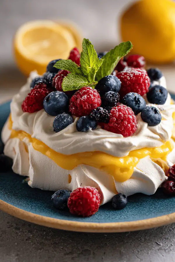 Lemon Pavlova Twist