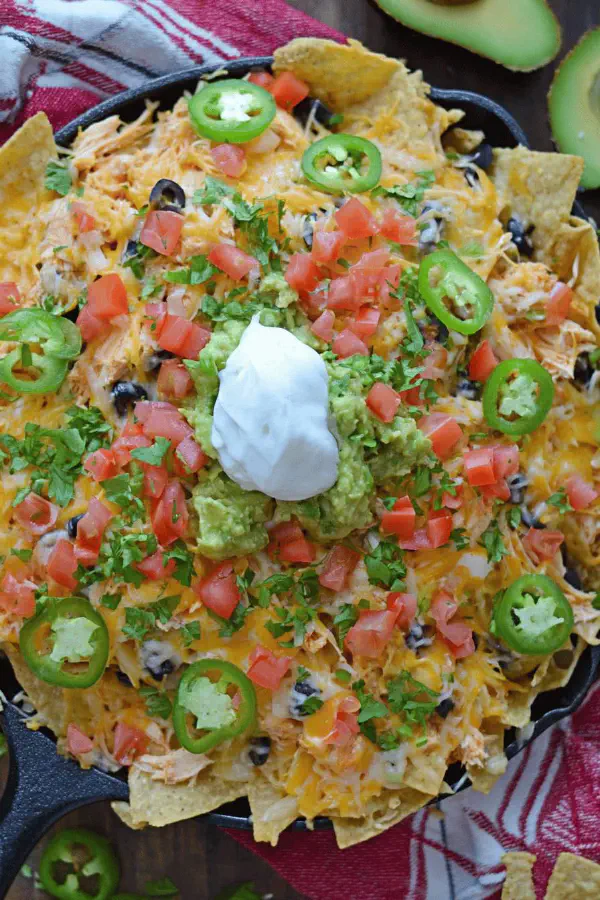 Loaded Chicken Nachos Remix