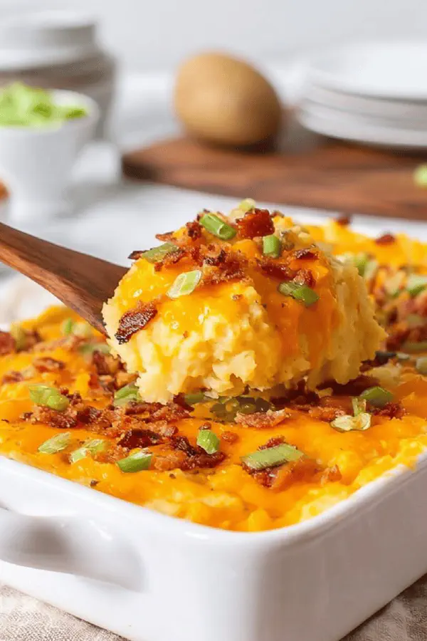 Loaded Twice-Baked Potato Bake