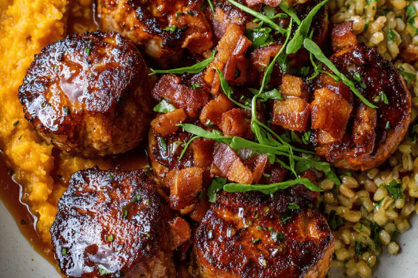 Yellow Split Pea Soup with Cheese Dumplings