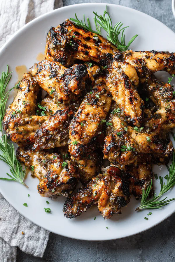 Maple Horseradish Chicken Wings