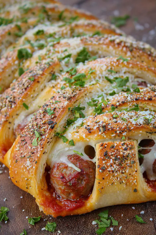 Meatball Stromboli Twist