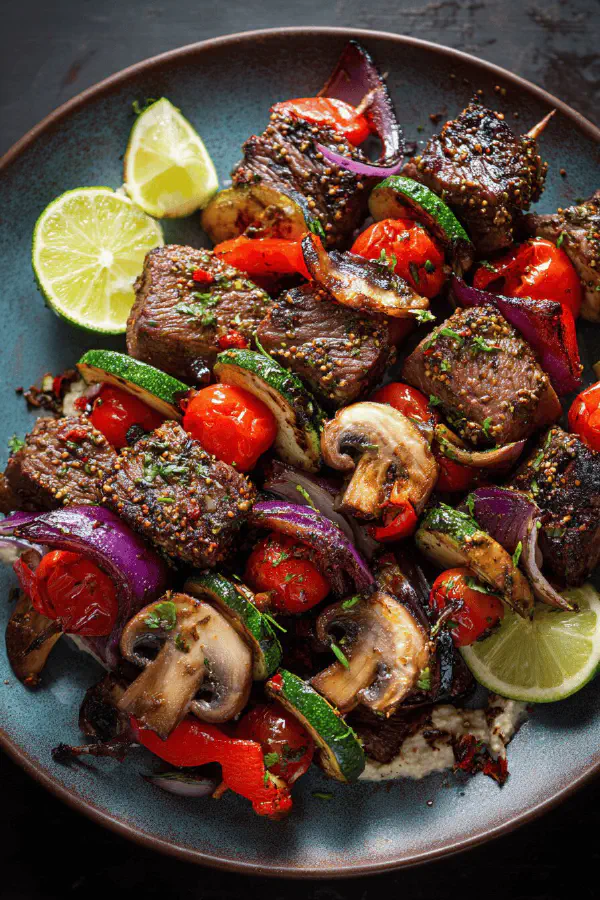 Mediterranean Beef Skewers