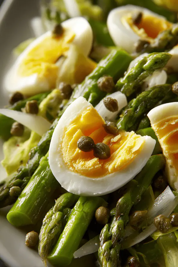 Mimosa Asparagus Salad