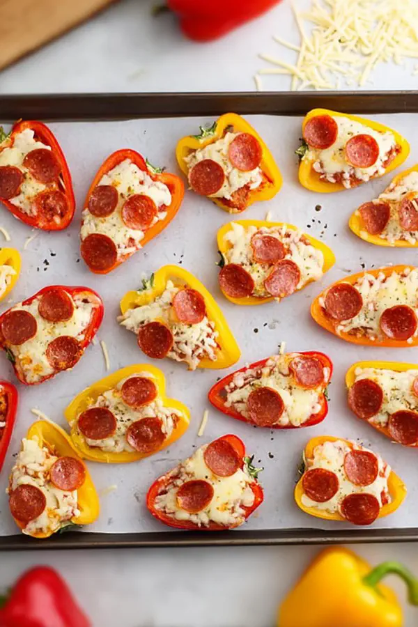 Mini Pepper Pizzas Revamp