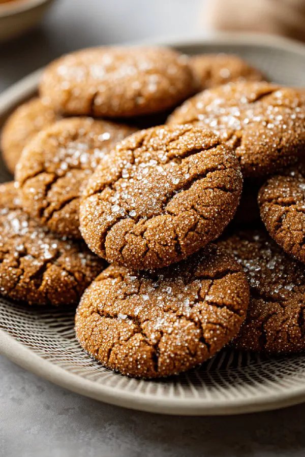 Molasses Ginger Galettes