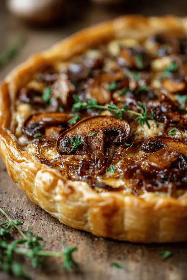 Mushroom Tart Twist