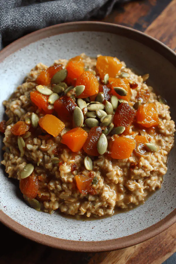 Oatmeal Date Bowl