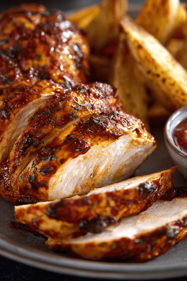 Oven BBQ Chicken Twist