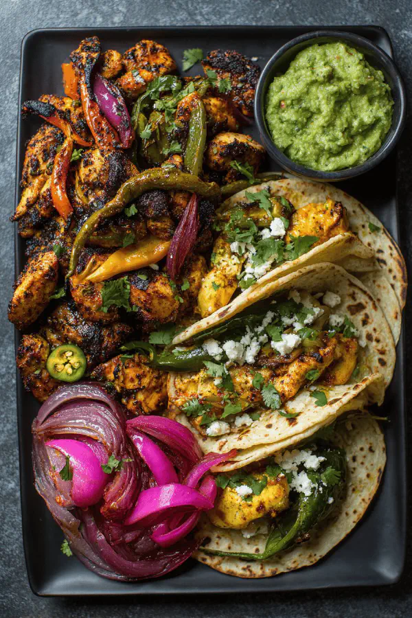 Oven Chicken Fajitas Twist