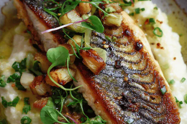 Lamb Leg with Herb Crust and Rosemary Jus