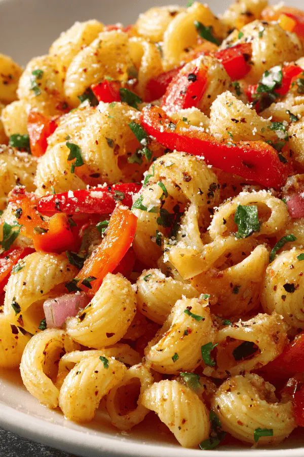 Pasta Salad with Pepperonata Twist