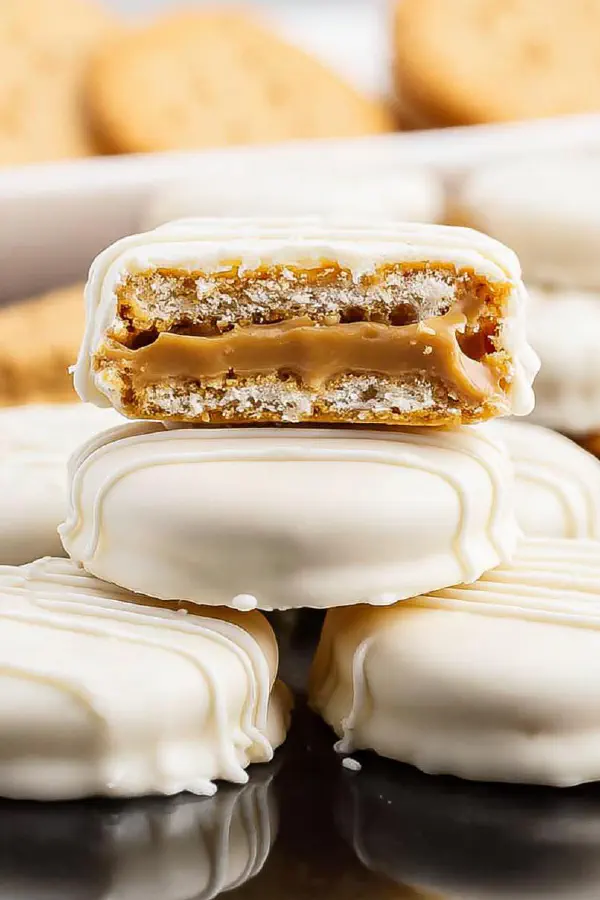 Peanut Butter Crackers Dipped