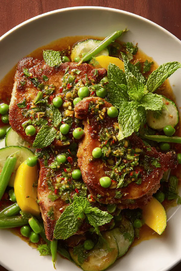 Pork Chops Sweet-Sour Sauce
