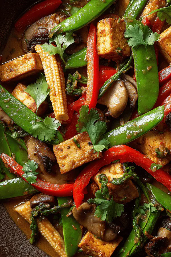 Red Curry Tofu Stir-Fry