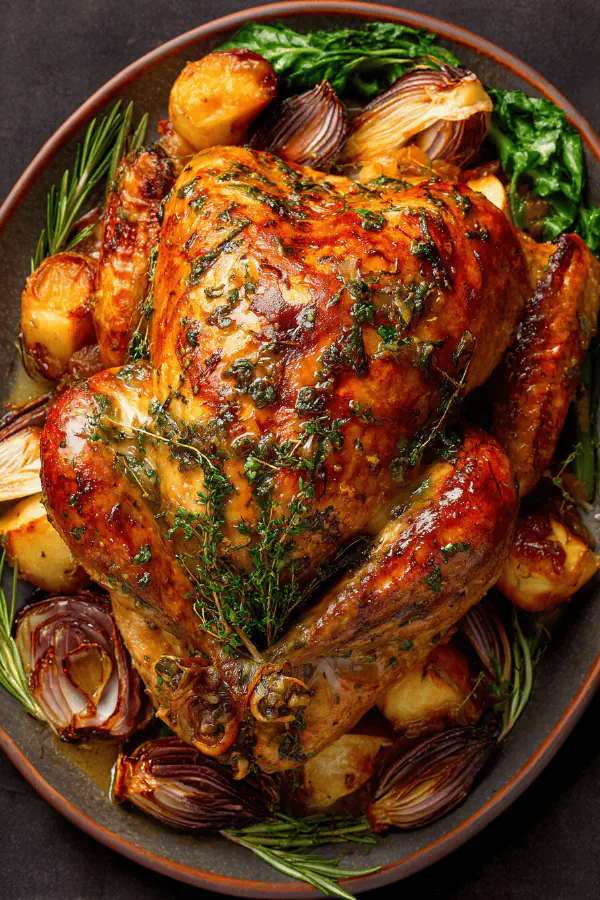 Roast Turkey Apple Glaze