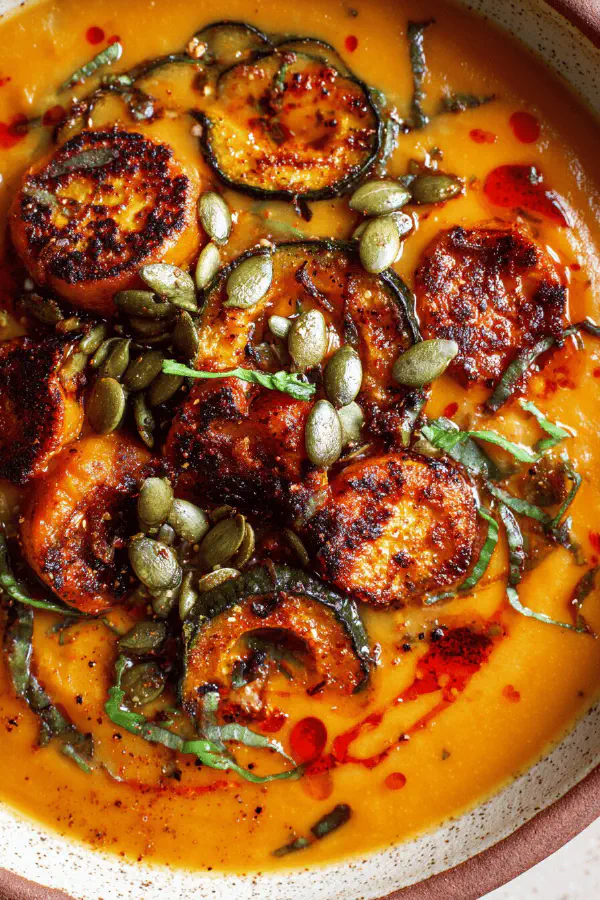 Roasted Spiced Squash Soup