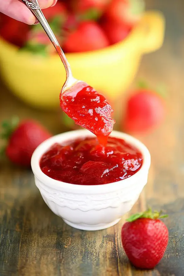 Rustic Strawberry Sauce