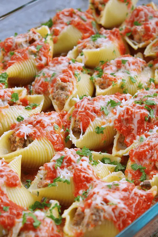 Sausage Pepper Shells