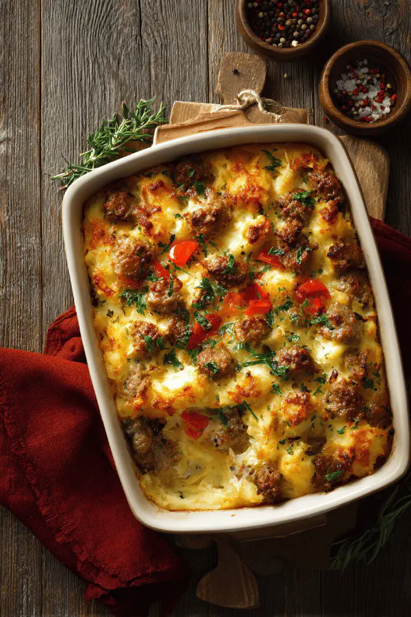 Sausage Shepherds Pie