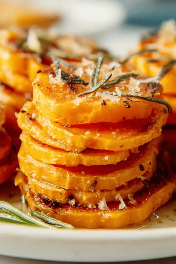 Savory Sweet Potato Stacks