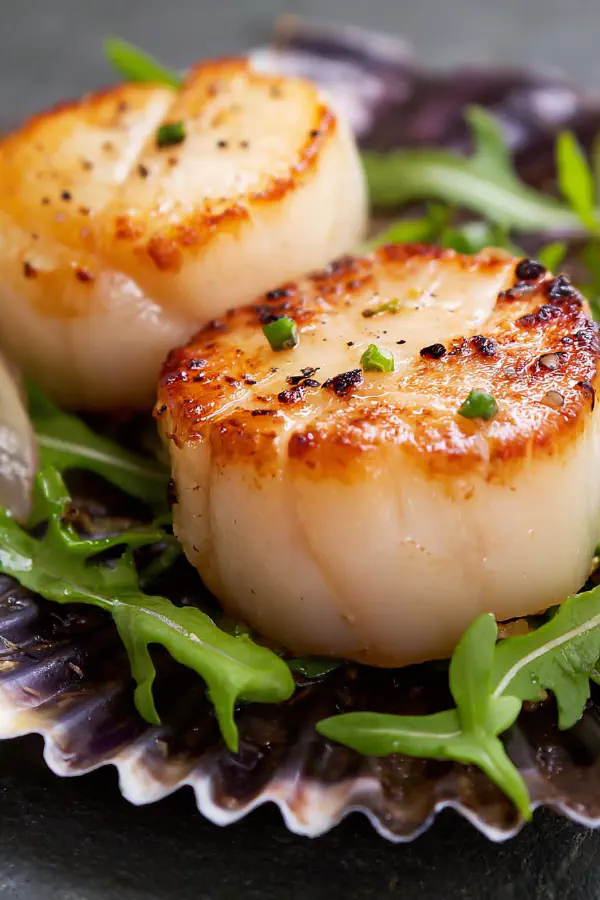 Seared Scallops Twist