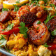Beef Zucchini Meatballs Tahini
