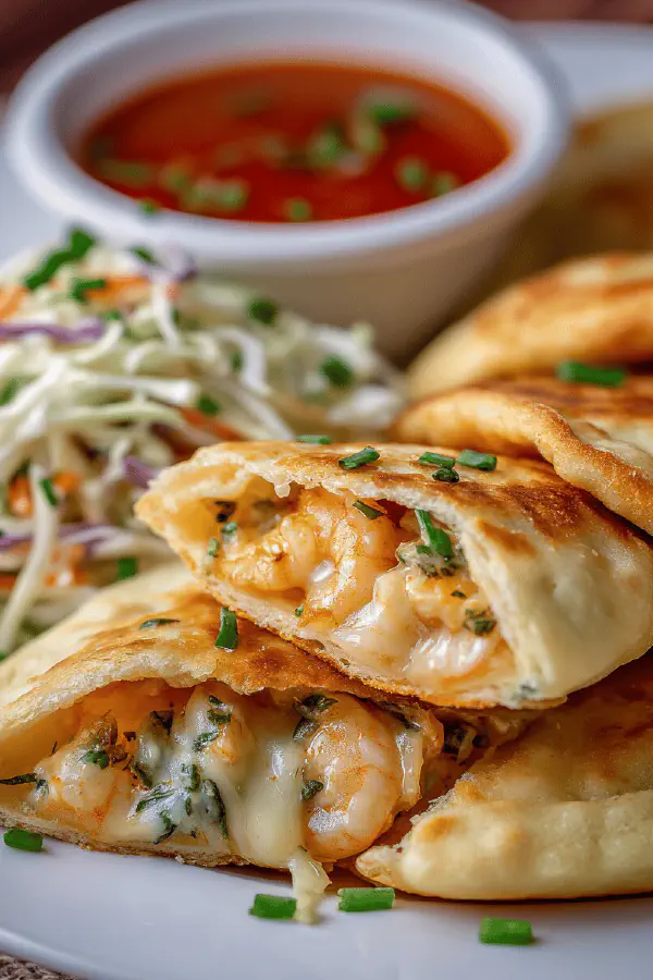 Shrimp Cheese Pupusas