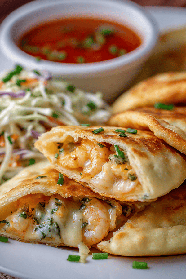 Shrimp Cheese Pupusas