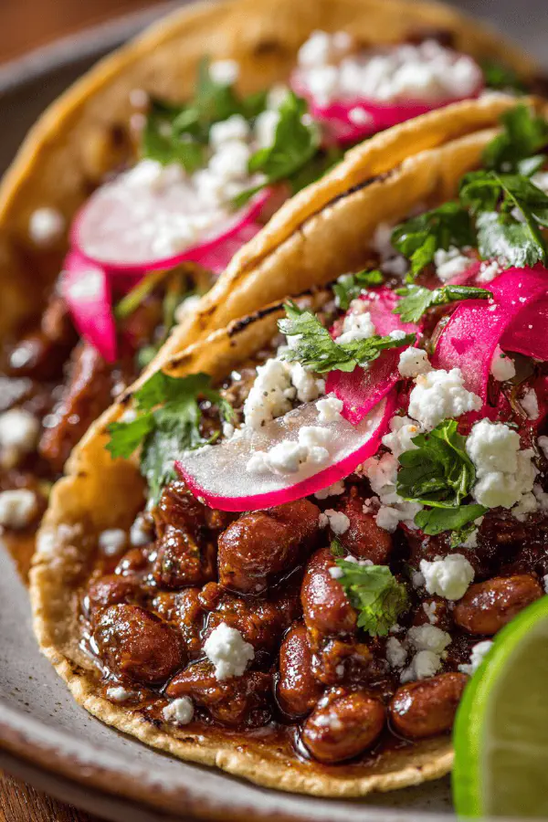 Smoky Red Bean Tacos