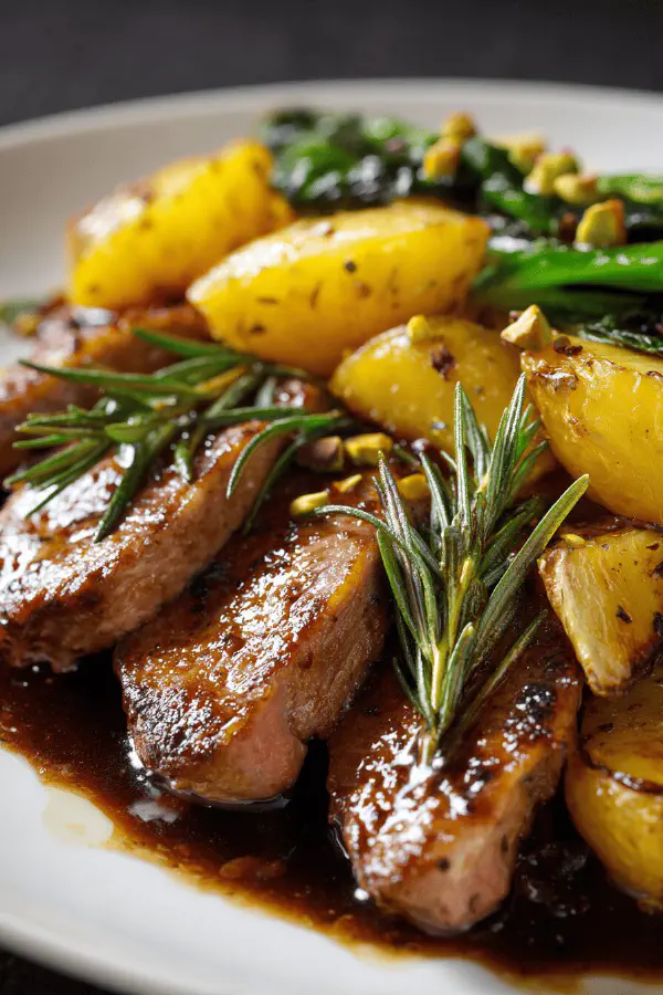 Sous Vide Duck with Roasted Potatoes