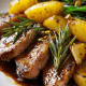 Braised Maple Ginger Ham