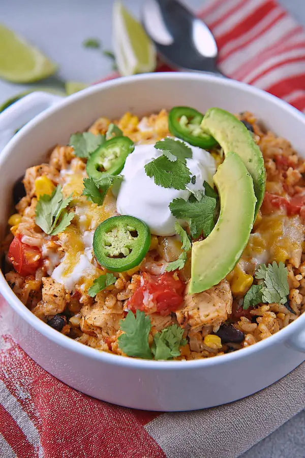 Southwestern Chicken Bake