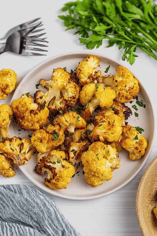 Spiced Air Fryer Cauliflower