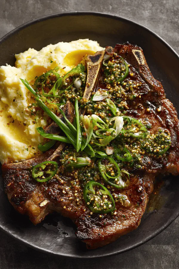 Spiced Marinated T-Bones