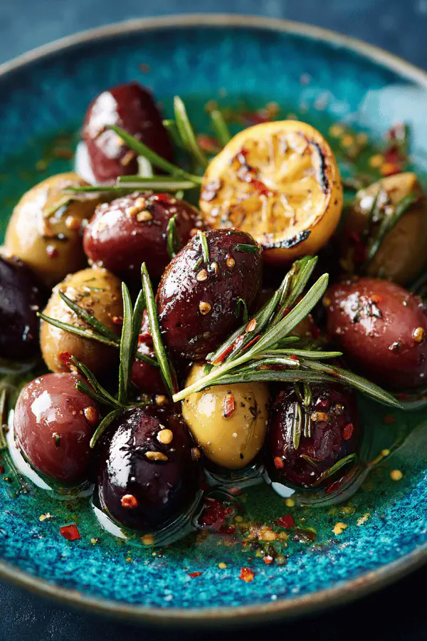 Spiced Warm Olives