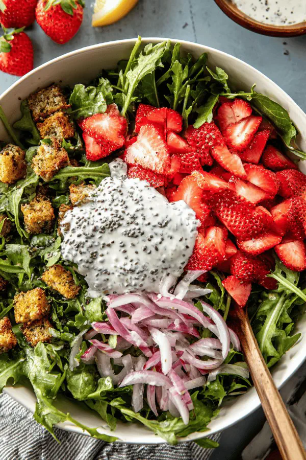 Strawberry Poppyseed Salad