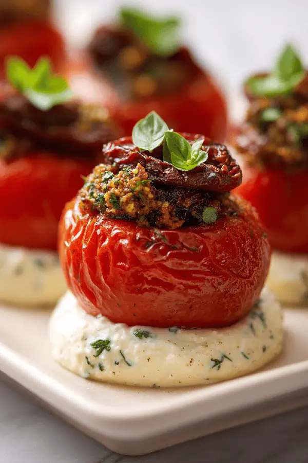 Stuffed Cherry Tomatoes