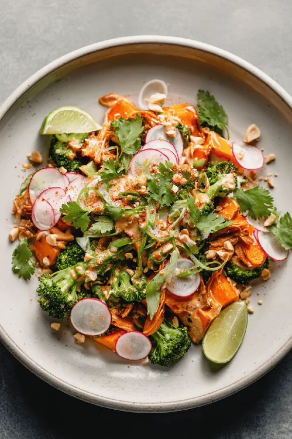 Sweet Potato Broccoli Salad