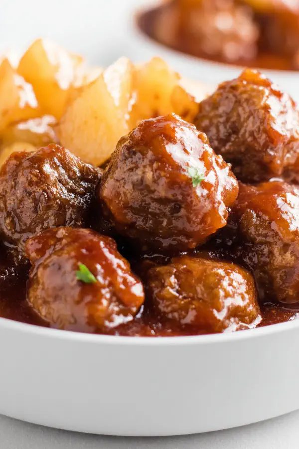 Sweet Sour Meatballs Twist