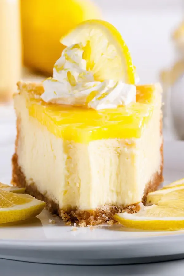 Tangy Lemon Cheesecake