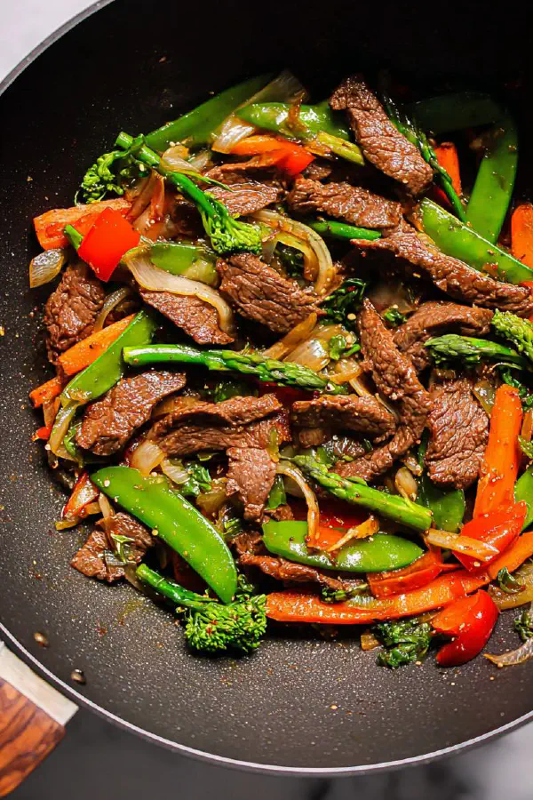 Tender Beef Veggie Stir Fry