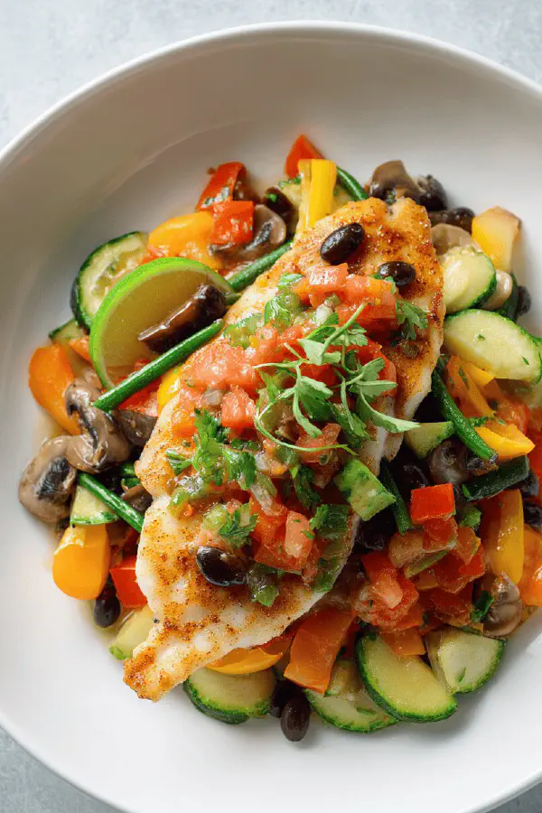 Tilapia & Veggie Stir-Fry