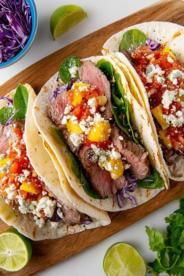 Tropical Beef Tacos Remix