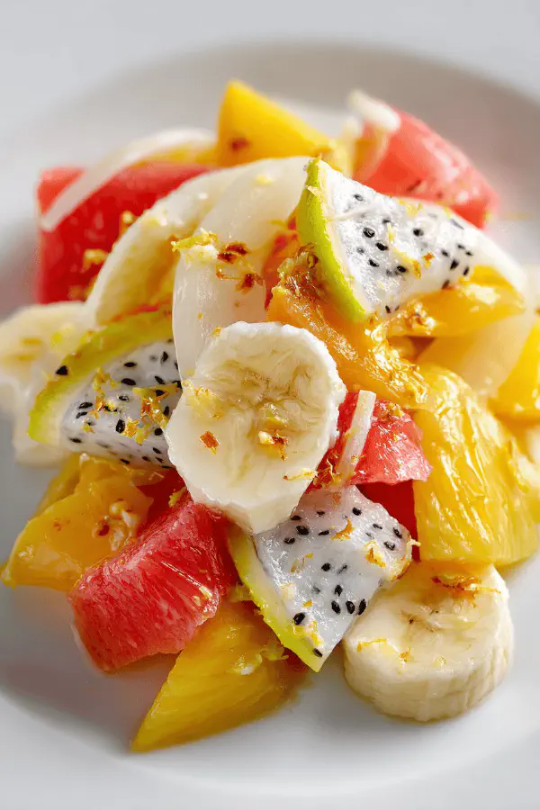 Tropical Yellow Fruit Salad